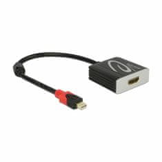 Delock adapter DisplayPort mini-HDMI aktivni 4K 60Hz 62735