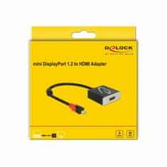 Delock adapter DisplayPort mini-HDMI aktivni 4K 60Hz 62735