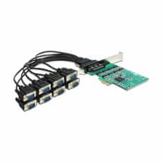 Delock kartica PCIe Serijska 8x RS232 + Low Profile 89336