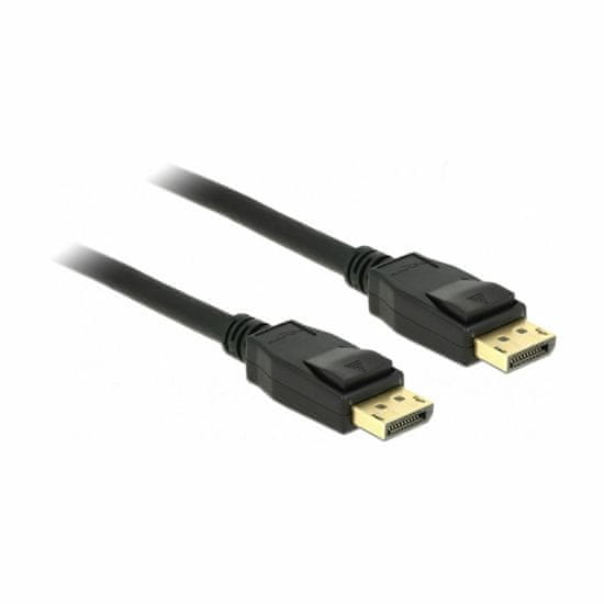 Delock kabel DisplayPort 5m 4K 60Hz 21,6Gb/s črn 83808