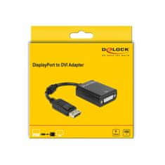 Delock adapter DisplayPort-DVI 12cm 61847