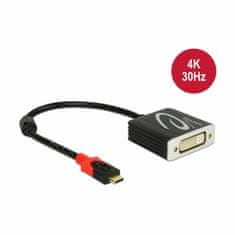 Delock pretvornik USB 3.1 TipC-DVI 24+5 4K 30Hz 61213