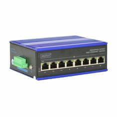 Digitus stikalo 100M 8-port Industrijsko DIN DN-650106