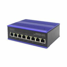 Digitus stikalo 100M 8-port Industrijsko DIN DN-650106