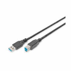 Digitus kabel USB 3.0 A-B 1,8m črn