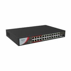 HiLook stikalo 100M 24-port PoE rack + SFP 1xGiga uplink NS-0326P-230(B)