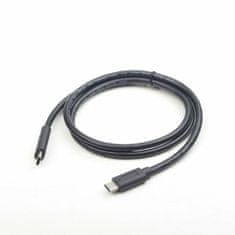 CABLEXPERT kabel USB 3.1 C-C 1m črn CCP-USB3.1-CMCM-1M