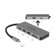 Delock priklopna postaja USB 3.1 TipC 4K 87743