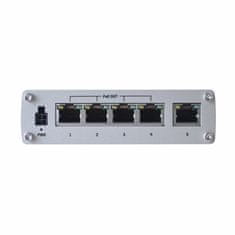 stikalo Giga 5-port 4x PoE 120W DIN Mini kovinsko ohišje TSW100