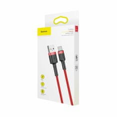 BASEUS kabel USB A-C 2m 2A Cafule rdeč CATKLF-C09