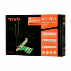 Tenda mrežna kartica WiFi AC 1200Mb PCIe Low Profile E12