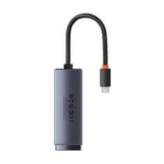 BASEUS pretvornik USB 3.1 TipC-Mrežni UTP GI siv WKQX000213