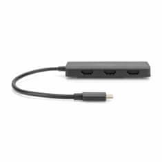 Digitus množilnik USB C - 3x HDMI 4K/60Hz MST DS-45333