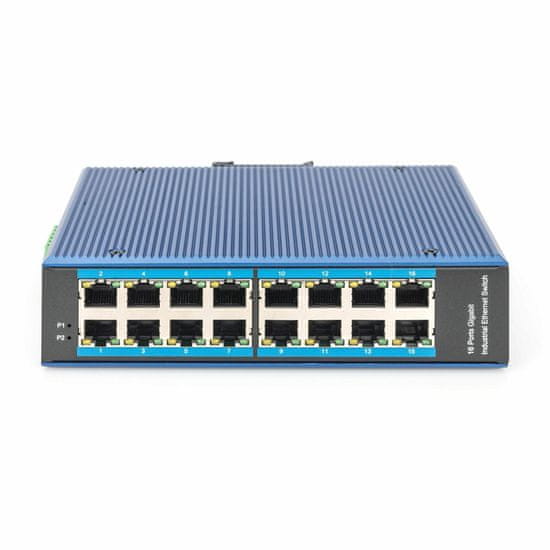 Digitus stikalo Giga 16-port Industrijsko DIN DN-651129