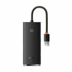 BASEUS hub USB 3.2 4xTipA 25cm črn WKQX030001