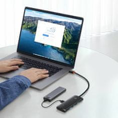 BASEUS hub USB 3.2 4xTipA 25cm črn WKQX030001