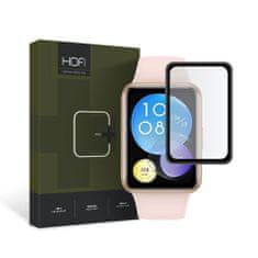 Hofi Hybrid zaščitno steklo za Huawei Watch Fit 2, črna