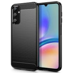 Tech-protect Carbon ovitek za Samsung Galaxy A05S, črna