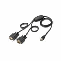 Digitus pretvornik USB-2xSerial DB09 FTDI DA-70158