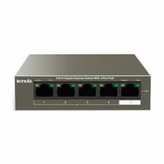 Tenda stikalo Giga 5-port 4x PoE mini kovinsko ohišje TEG1105P-4-63W