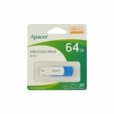 Apacer USB 3.2 Gen1 ključ 64GB AH357 belo/moder