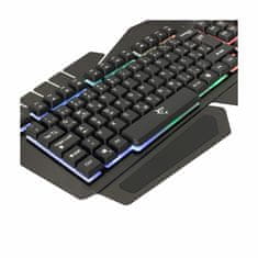 White Shark tipkovnica USB črna/metal SLO gaming GK-2104 TEMPLAR