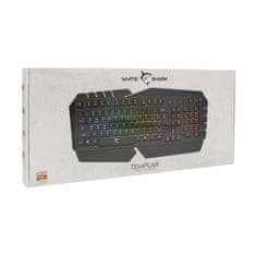 White Shark tipkovnica USB črna/metal SLO gaming GK-2104 TEMPLAR