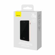 BASEUS prenosna baterija 10.000mAh 20W PowerBank magsafe roza PPCX000004