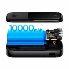 BASEUS prenosna baterija 10.000mAh 20W PowerBank Lightning črna PPQD020001