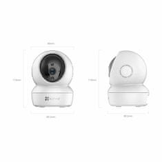 EZVIZ IP kamera 4.0MP brezžična PT CS-H6c (4MP,W1)