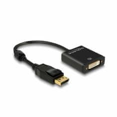 Delock adapter DisplayPort-DVI 4K aktivni 20cm 62599