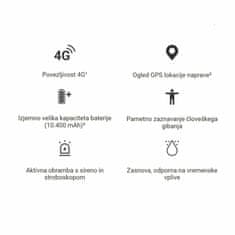 EZVIZ IP kamera 3.0MP brezžična PT 4G LTE zunanja vgrajen akumulator EB8-4G