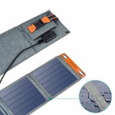 Choetech solarni panel 14W USB TipA potovalni SC004