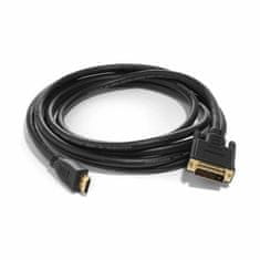 S-box kabel HDMI-DVI-D 24+1 2m črn