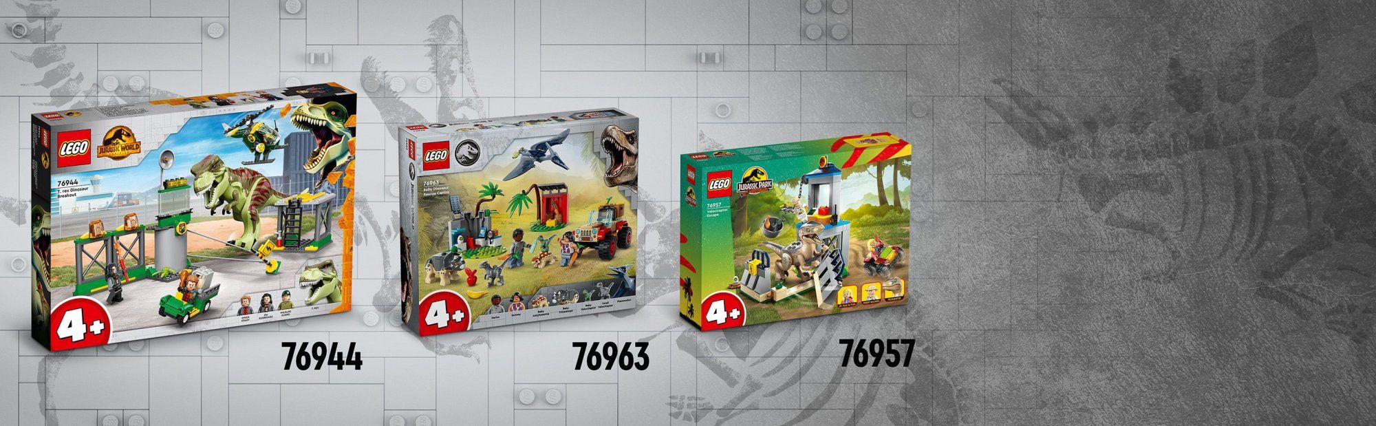 LEGO Jurassic World 76963 Center za reševanje dinozavrov