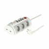 EFB prenapetostna zaščita EURO 6s/1,5m+ 2xRJ45/11+2xUSB siv EK610