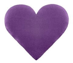 HEART - 42x48 cm - vijolična