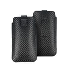 OEM Univerzalno ohišje POCKET Carbon - Model 16 - za SAMSUNG A22 5G / LTE ( 4G ) / S21 FE / A31 / 531 / M21 / A6 Plus 2018 / A7 2018 XIAOMI Mi 11 Lite 5G OPPO Reno 5 HUAWEI Mate 20 Lite / P20 Lite