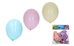 Napihljiv balon 26 cm - komplet 10 pastelnih barv