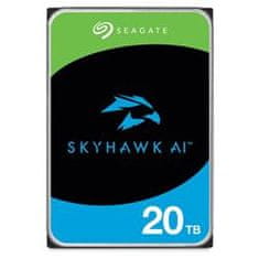 Seagate HDD SkyHawk AI 3,5'' 20TB - 7200 vrtljajev na minuto/SATA-III/256MB + senzor RV