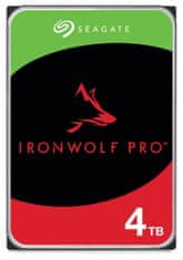 Seagate IronWolf Pro 4TB HDD / ST4000NT001 / Notranji 3,5" / 7200 vrt/min / SATA III / 256 MB