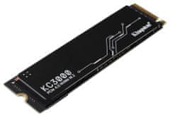 Kingston KC3000 2TB SSD (2048 GB) / NVMe M.2 PCIe Gen4 / Notranji / M.2 2280 / hladilnik