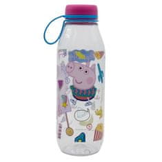 Stor Plastenka s silikonsko zanko PEPPA PIG, 650ml, 14838