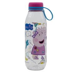 Stor Plastenka s silikonsko zanko PEPPA PIG, 650ml, 14838