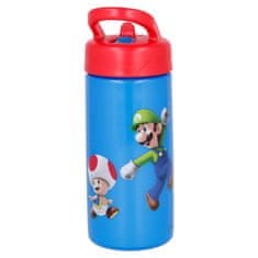 Stor Plastična steklenica s podaljšano slamico SUPER MARIO, 410ml, 21401