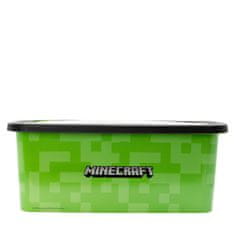 Stor Plastična škatla za shranjevanje MINECRAFT 13L, 04405