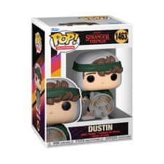 Funko POP TV: ST S4- Lovec Dustin s ščitnikom