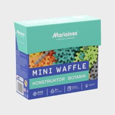 MARIOINEX MINI WAFFLE Gradbeni komplet botanik 200 kos