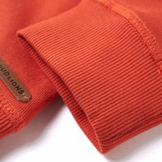 Vidaxl Otroški pulover oranžen 116