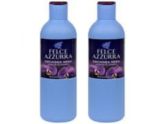 Felce Azzurra Felce Azzurra Gel za prhanje - Črna orhideja 650 ml x2